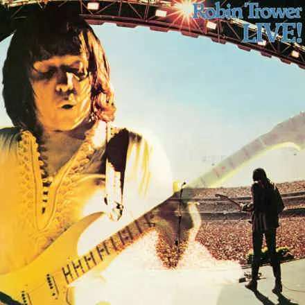 Robin Trower Live Album Cover