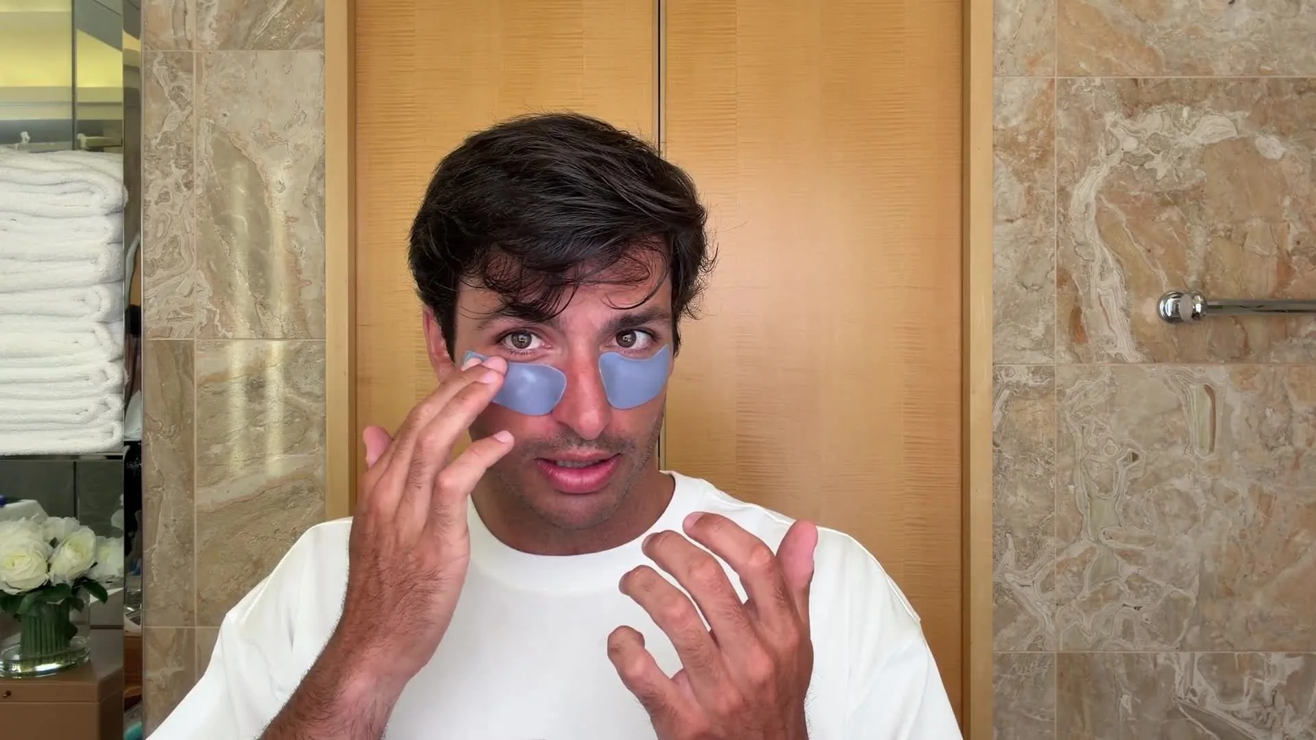 Carlos Sainz's Approach to Grooming: Merging Toughness with Elegance
