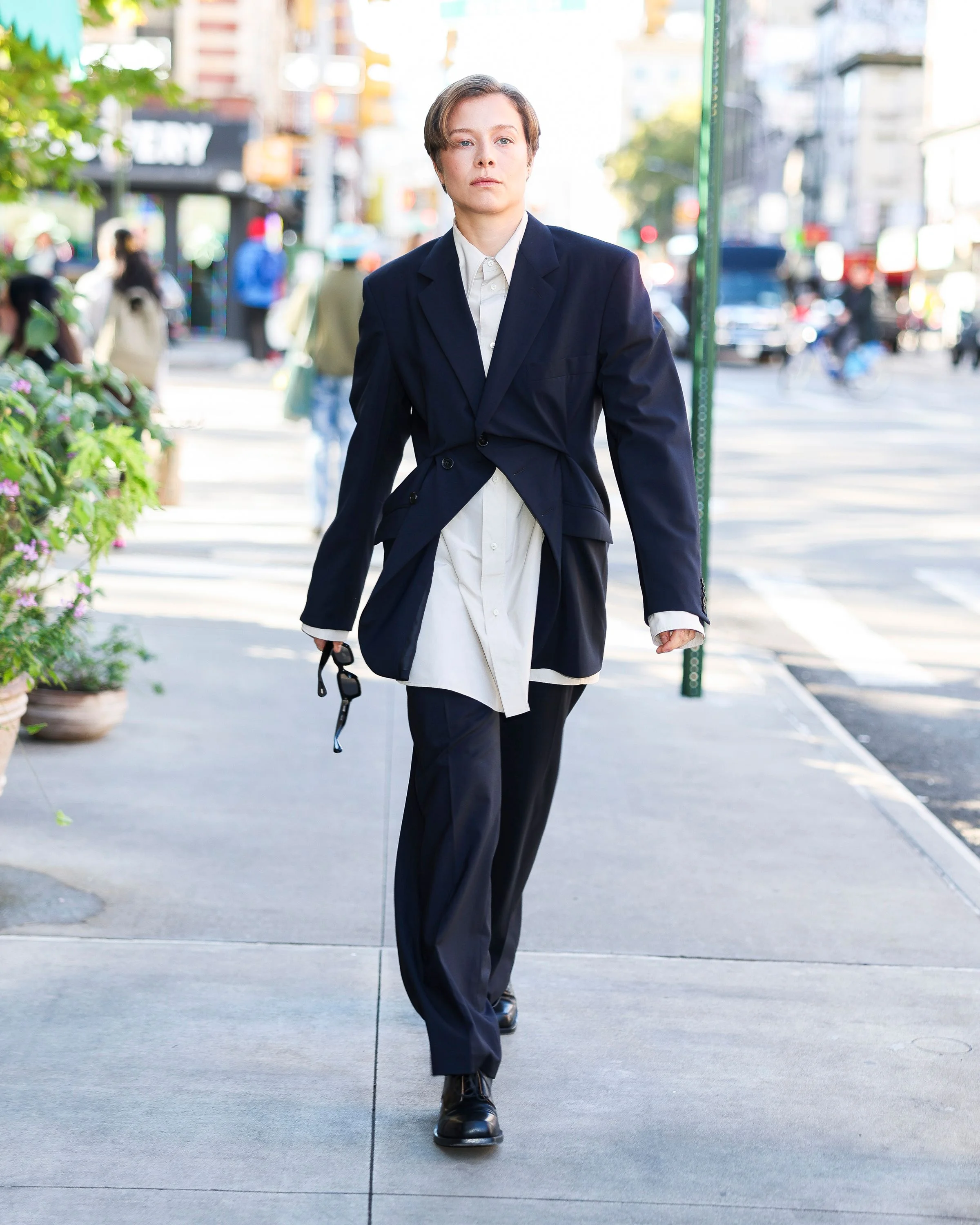 Emma D'Arcy Embraces Unconventional Style with Jil Sander's Spring 2027 Collection
